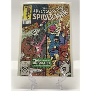 Marvel Comics The Spectacular Spider-Man #153 August 1989 Sal Buscema Cover